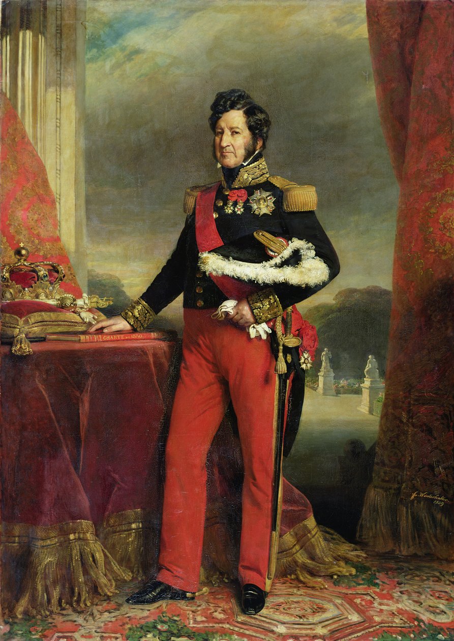 لويس فيليب الأول (1773-1850) ، ملك فرنسا بواسطة فرانز كزافييه وينترهالتر