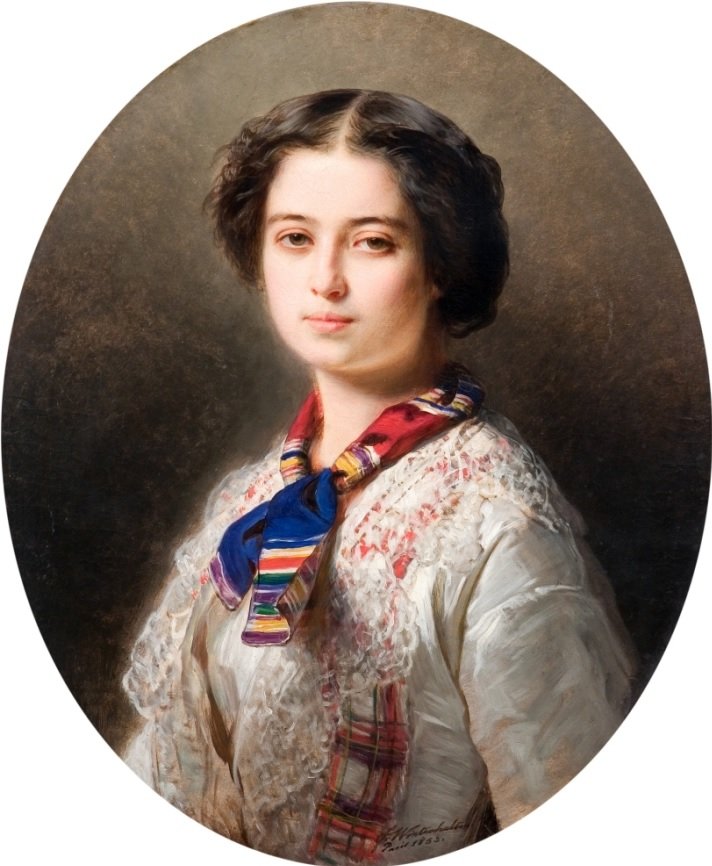 صورة لسيسيليا لوبوميرسكا بواسطة فرانز كزافييه وينترهالتر