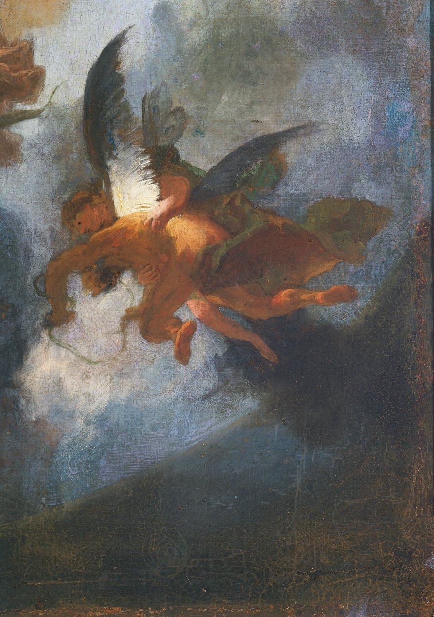 Angels, detail from Allegory of the Jesuits