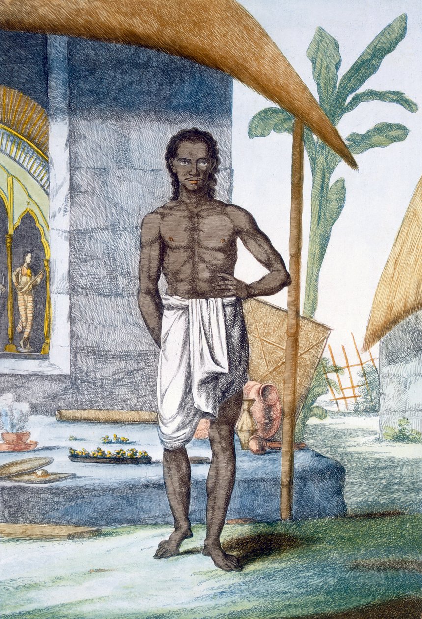 رسام ونحات ، من "الهندوس ، أو وصف أخلاقهم وأزيائهم واحتفالاتهم" ، ص 1808-12 (حفر ملون) بواسطة فرانز بالتازار سولفينز