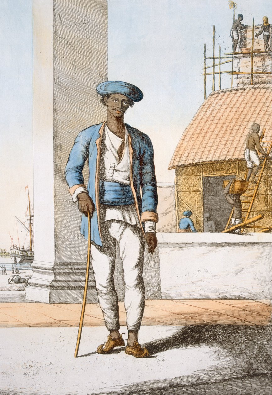 بحار ، من "الهندوس ، أو وصف أخلاقهم وأزيائهم واحتفالاتهم" ، ص1808-12 (نقش ملون) بواسطة فرانز بالتازار سولفينز