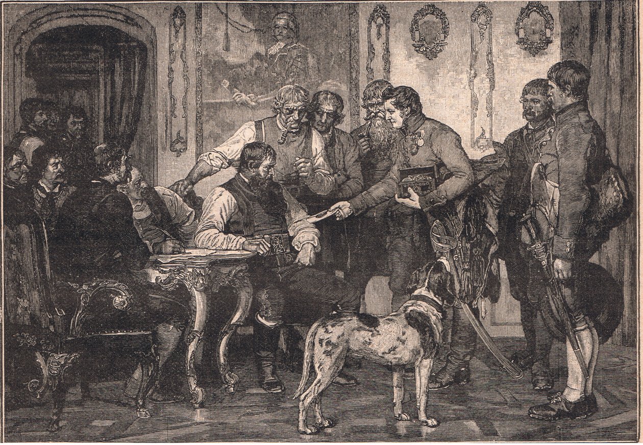 عين أندرو هوفر حاكم تيرول م 1809 بواسطة فرانز ديفريجر
