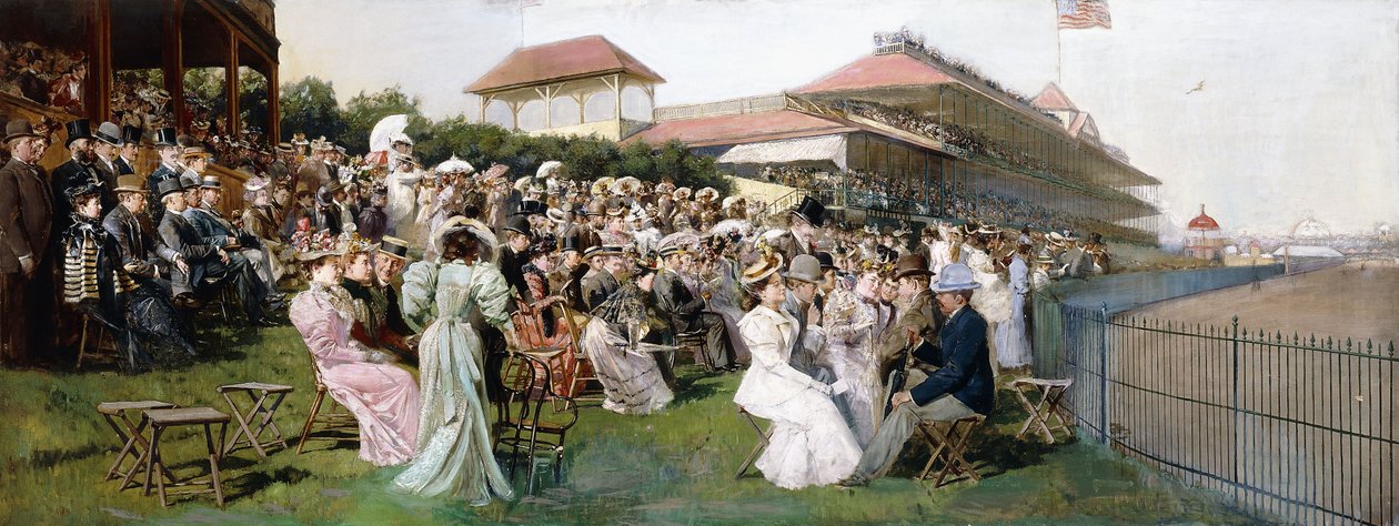 نادي واشنطن بارك ، شيكاغو ، 1892 بواسطة فرانز دفوراك