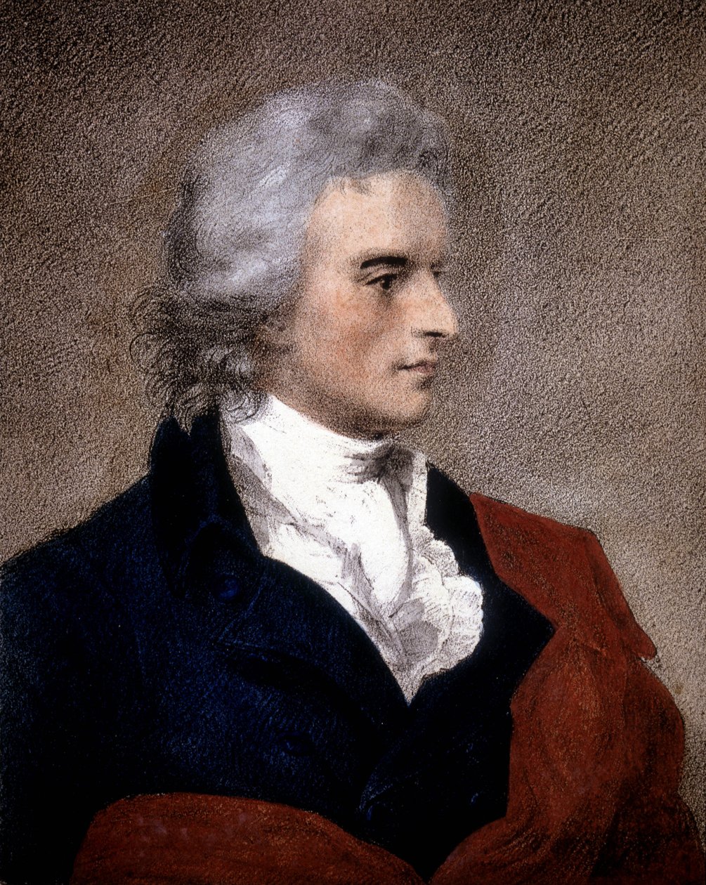 صورة شخصية فريدريش فون شيلر (1759-1805) من لوحة للفنان إف جي فون كوجلجن. بواسطة فرانز جيرهارد فون كويلجن
