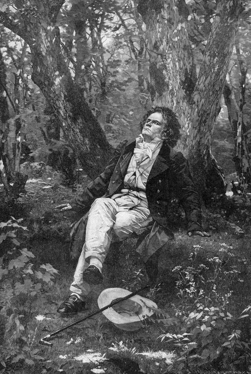 بيتهوفن ، 1906 بواسطة فرانز هانفستاينجل