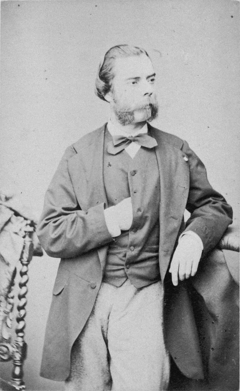 صورة لعازف البيانو والملحن يوجين كيتير 1831-1870. بواسطة فرانز هانفستاينجل