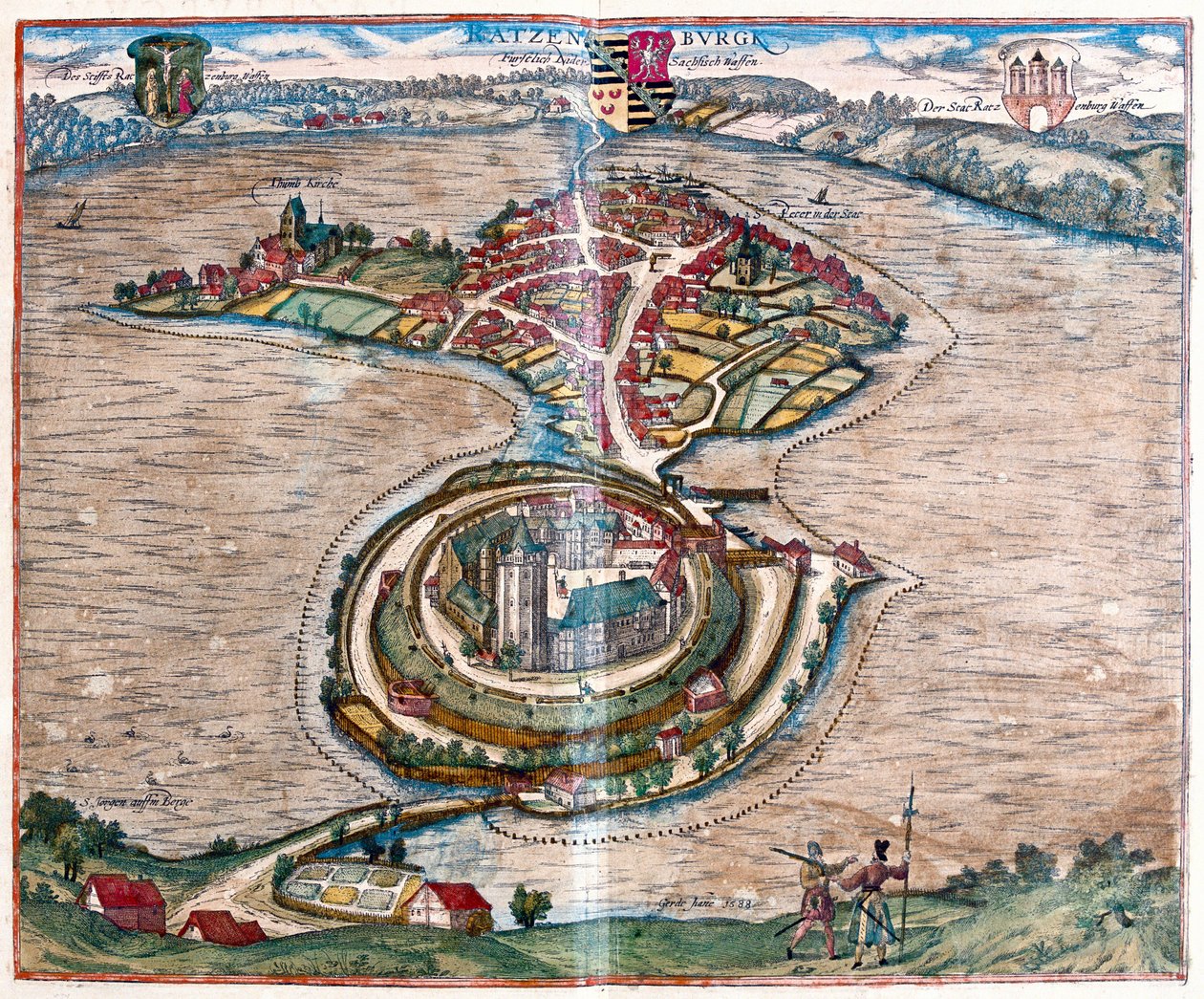 Ratzeburg) ، ألمانيا بواسطة فرانز هوجينبرغ