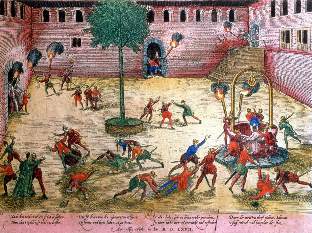 الحرب الدينية الفرنسية الثانية: The Michelade بواسطة فرانز هوجينبرغ