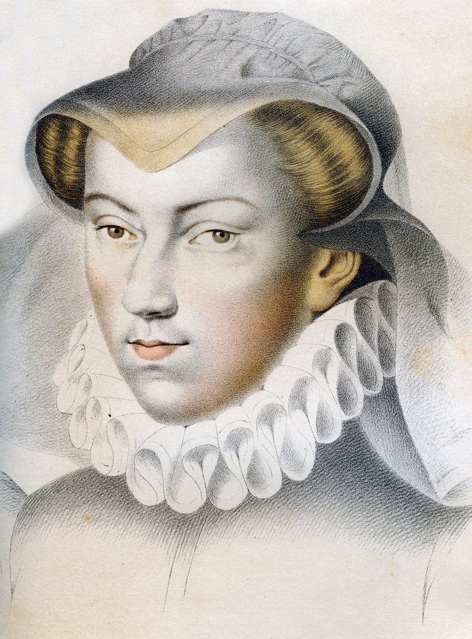 Louise de Lorraine-Vaudémont 1553-1601 ، القرن السادس عشر 1849. بواسطة فرانز كيلرهوفن