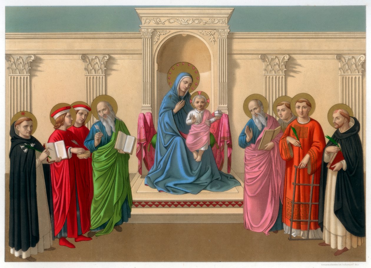 مادونا الظلال مادونا الظلال ، c1450 1870 بواسطة فرانز كيلرهوفن