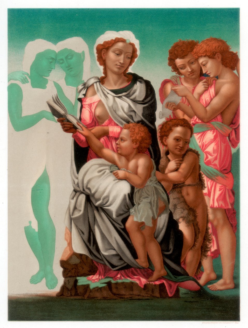 مانشستر مادونا ، c1497 1870 بواسطة فرانز كيلرهوفن