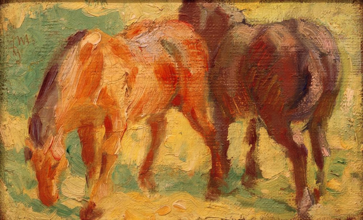 صورة حصان صغير بواسطة فرانز مارك