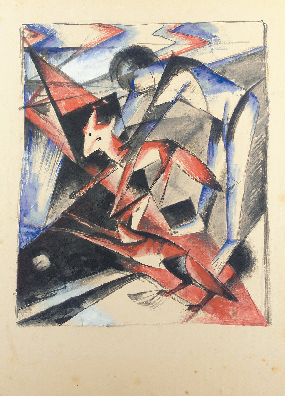 نوح والثعلب ، 1913 بواسطة فرانز مارك