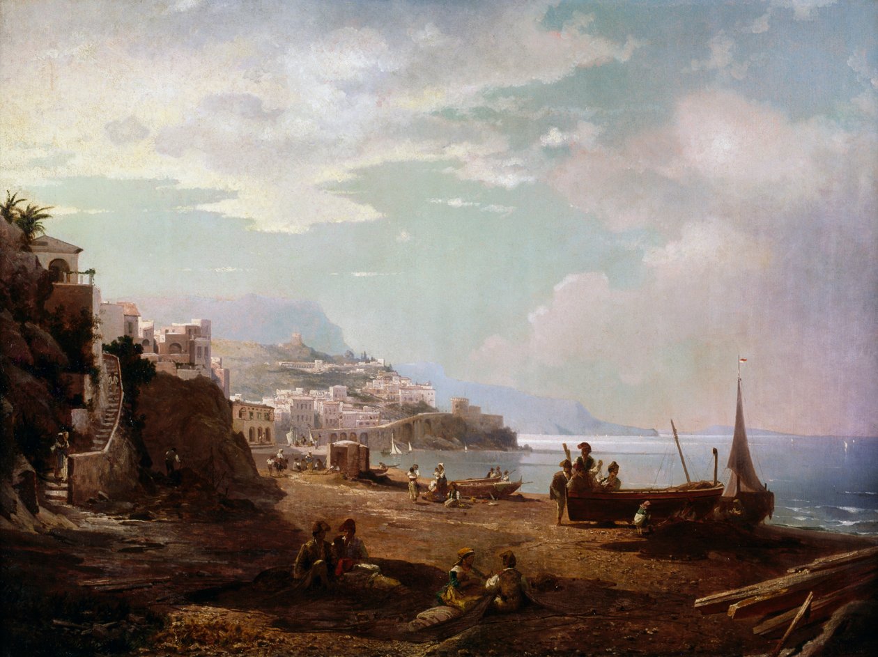 Amalfi بواسطة فرانز ريتشارد أونتربيرجر