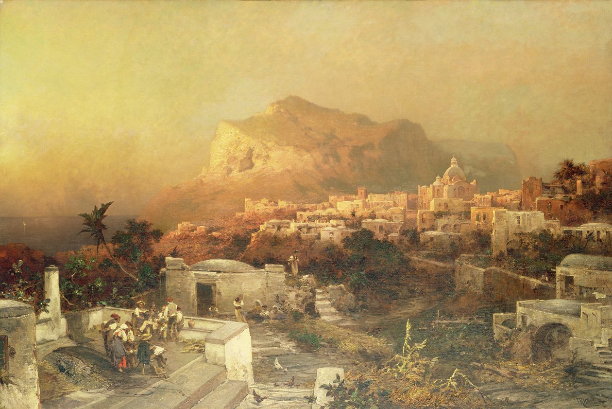 كابري ، 1870-1879 (زيت على قماش) بواسطة فرانز ريتشارد أونتربيرجر