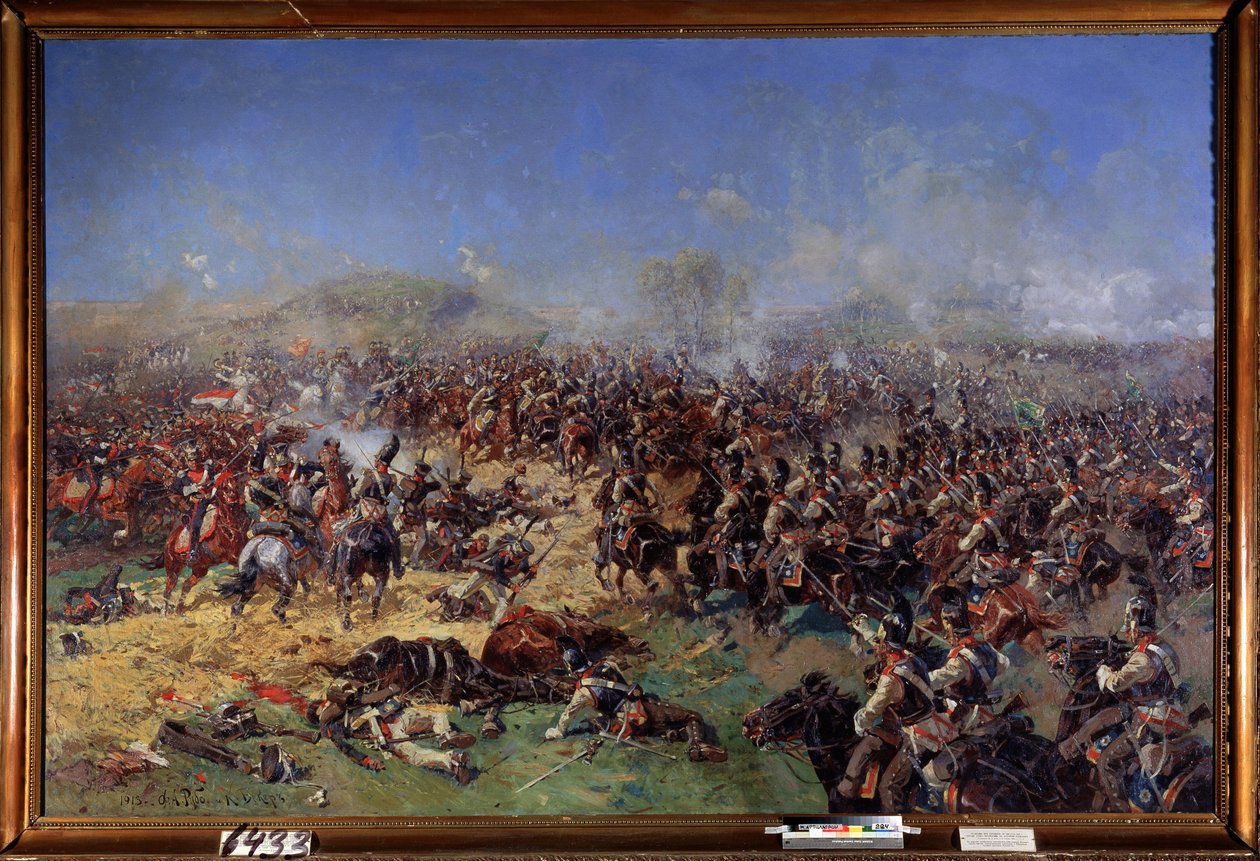 الحملة الروسية (1812): معركة بورودينو (أو معركة موسكفا) ، 26 أغسطس 1812 (أو 7 سبتمبر 1812) ، الهجوم الفرنسي الثالث (معركة بورودينو في 26 أغسطس بواسطة فرانز روبود