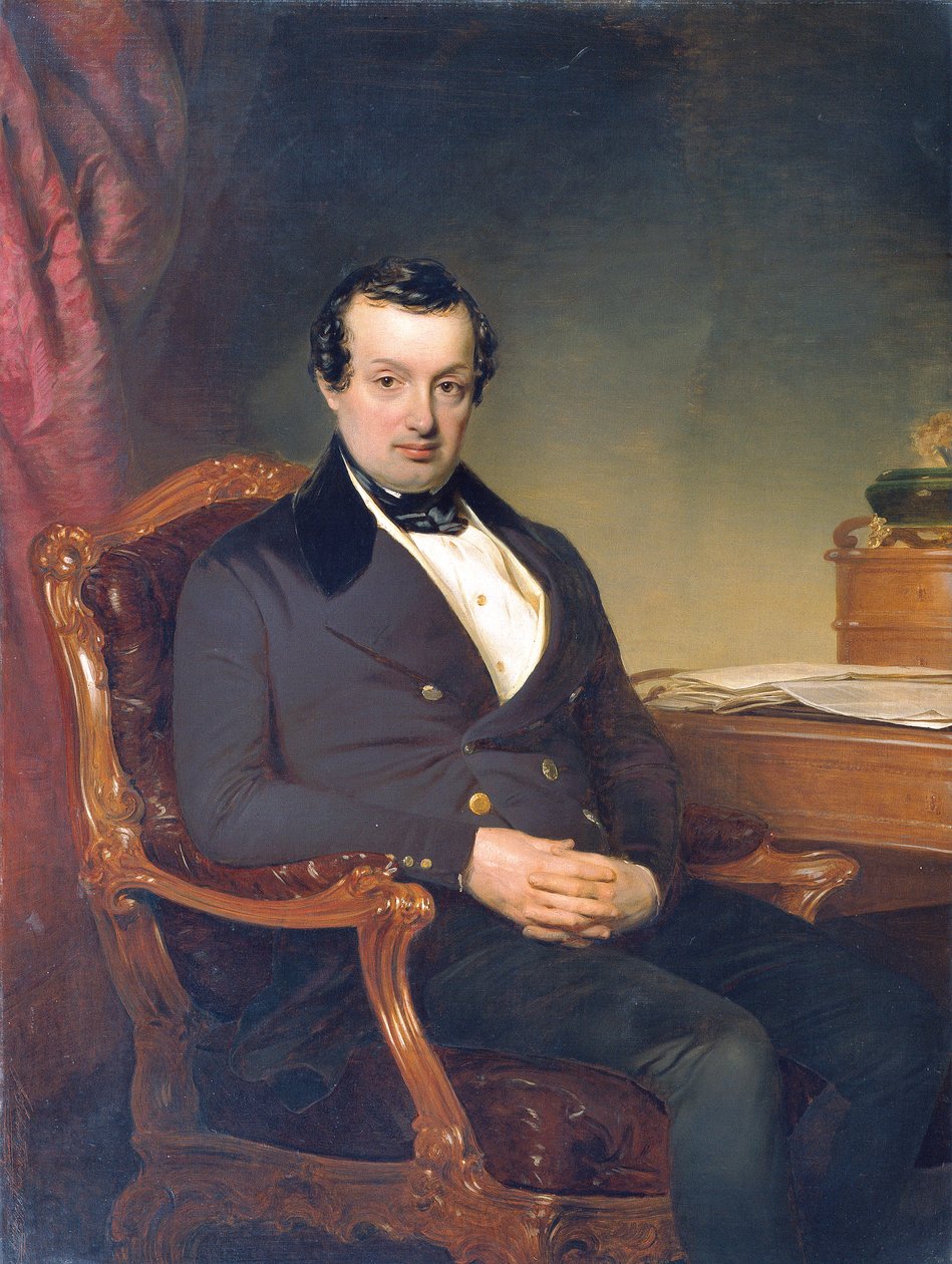 مصنع المنسوجات هيرمان توديسكو (1791-1844) بواسطة فرانز شروتبرج