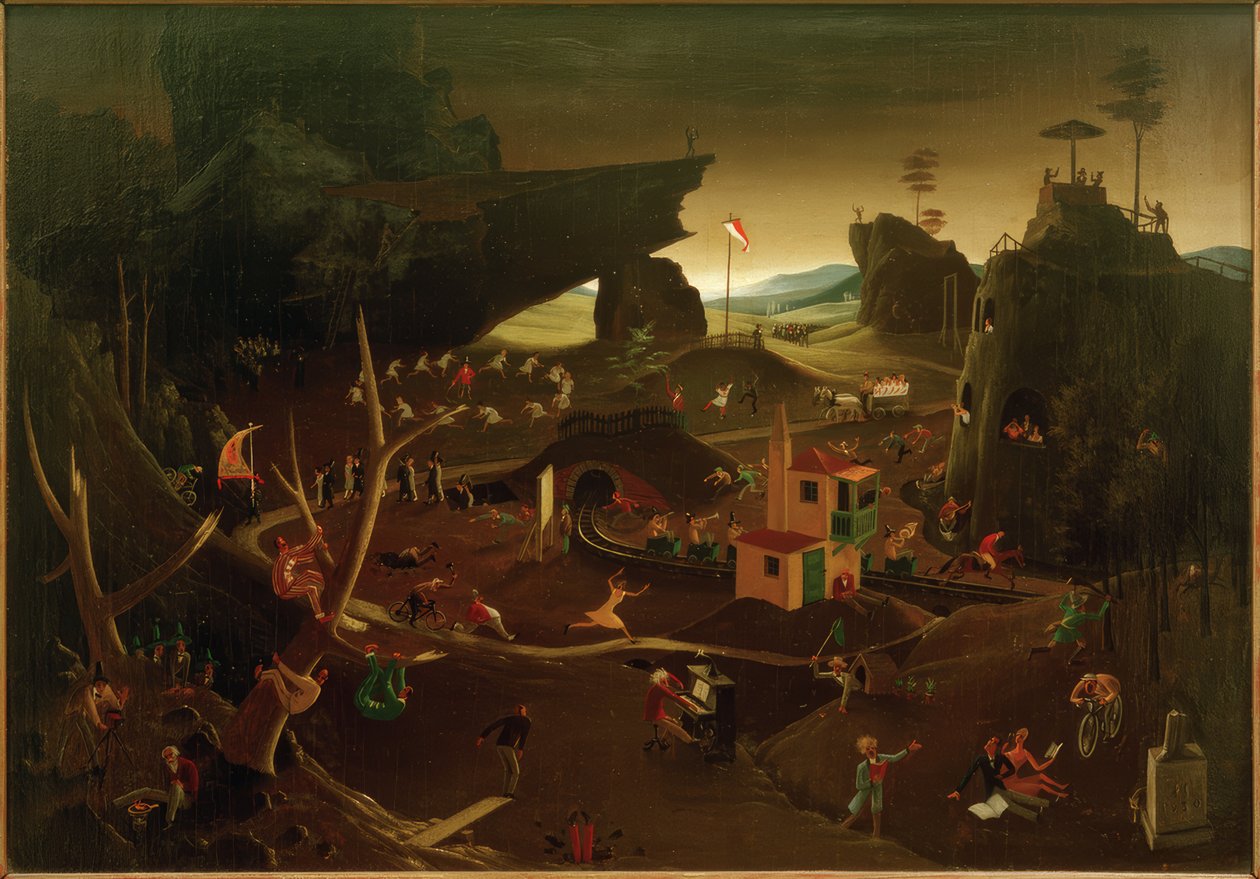 F.Sedlacek ، المناظر الطبيعية بواسطة فرانز سيدلاسيك
