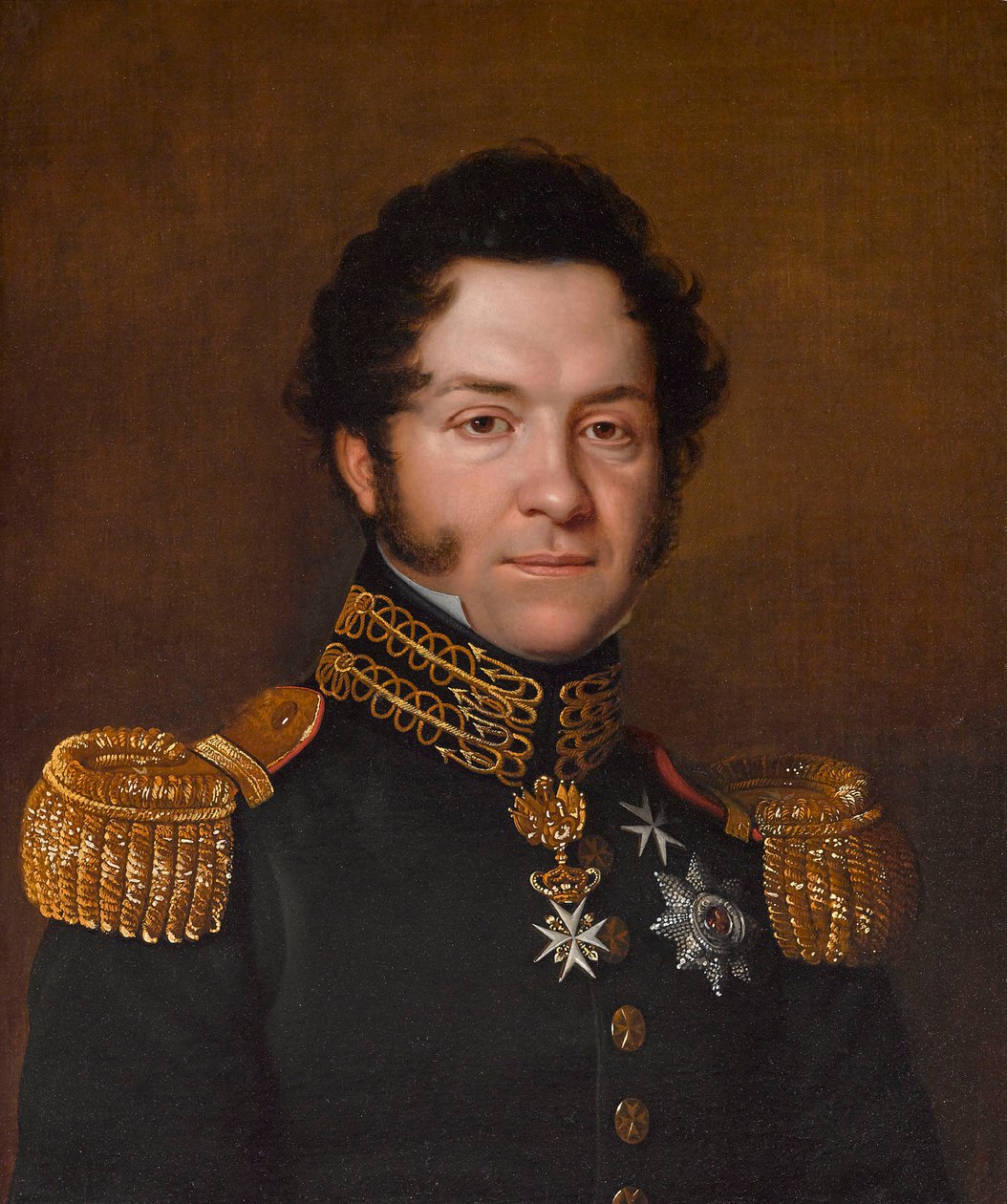 صورة جان نوي جوديفروي دي بولييه فيرناند 1782-1833 ، 1823. بواسطة صداع فرانز سيراف