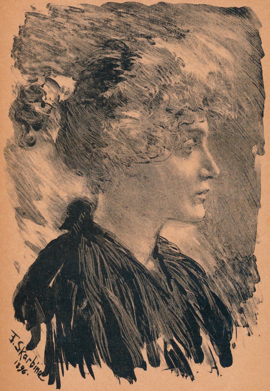 رسم ف. سكاربينا ، 1896 ، 1898 بواسطة فرانز سكاربينا