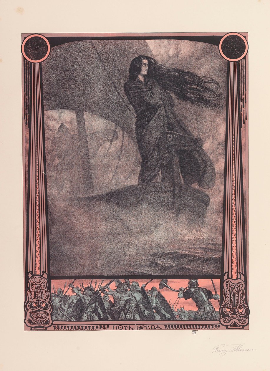 The Ring of the Nibelung ، 1914. بواسطة فرانز ستاسين