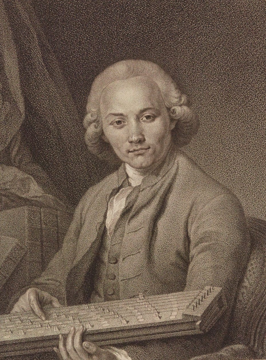 صورة للعازف والمؤلف جورج جوزيف فوجلر 1749-1814 ، ج. 1795. بواسطة فرانز فالنتين دورمر