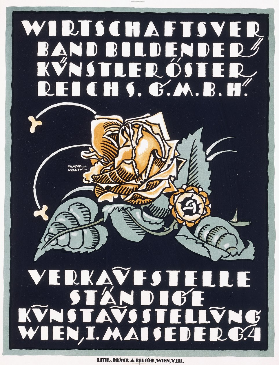 فرقة Wirtschaftsver Bildender Kunstler Oster Reich بواسطة فرانز واسيك
