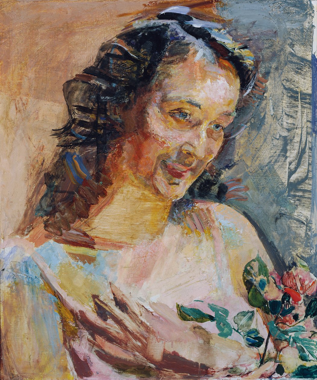 ستيفاني مورير ("Rose Picture") بواسطة فرانز ويجل