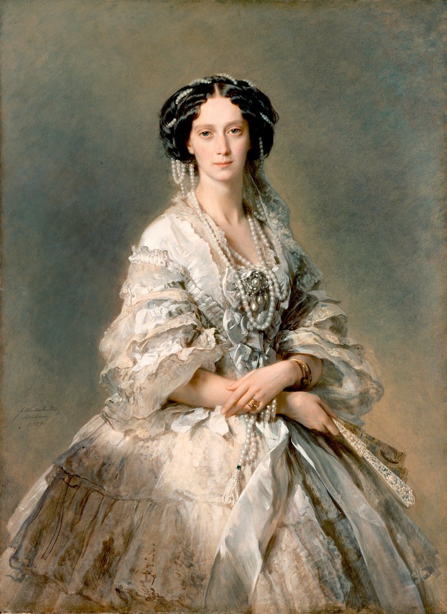 صورة ماريا الكسندروفنا ، 1857 بواسطة فرانز كزافييه وينترهالتر