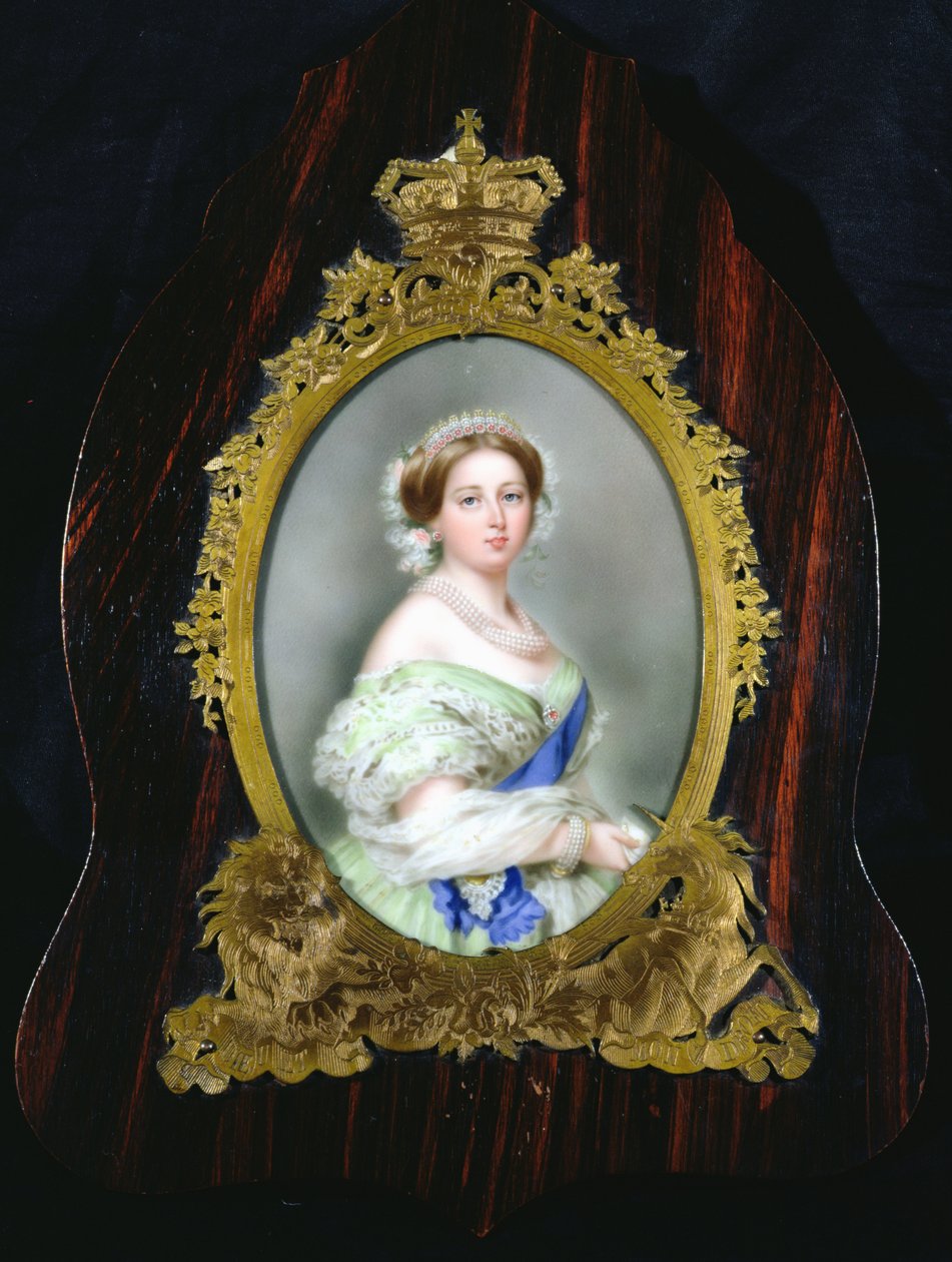 الملكة فيكتوريا (1819-1901) بواسطة فرانز كزافييه وينترهالتر
