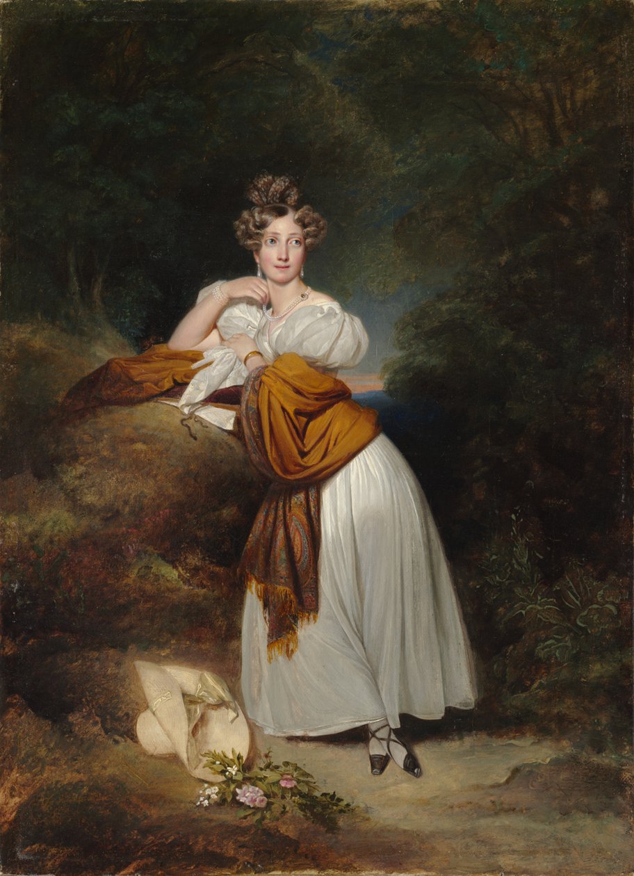 صوفي جيليميت ، دوقة بادن الكبرى (1801-1865) بواسطة فرانز كزافييه وينترهالتر