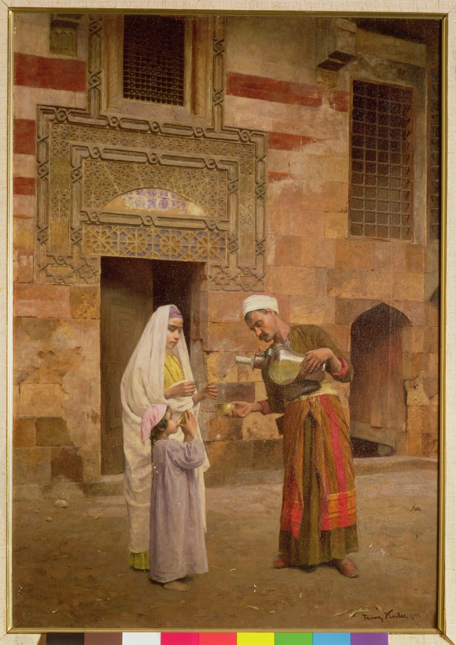 بائع الماء بواسطة فرانز كزافييه كوسلر
