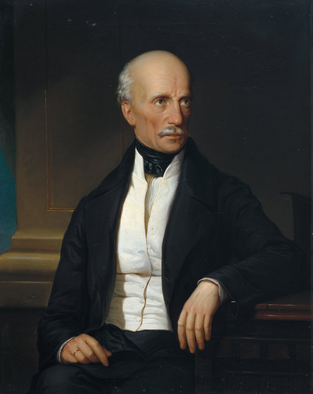 صورة لأرشيدوق النمسا يوحنا (1782-1859) رسمها روس وفرانز الأكبر (1817-1892). زيت على قماش بواسطة فرانز الأكبر روس