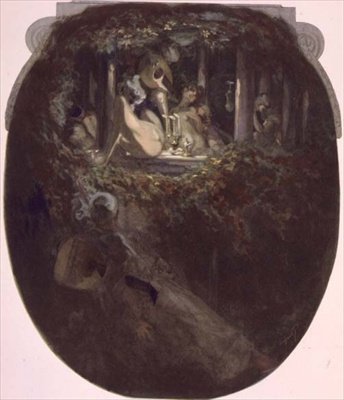 الغناء بواسطة فرانز فون (1866 ـ 1924) بايروس