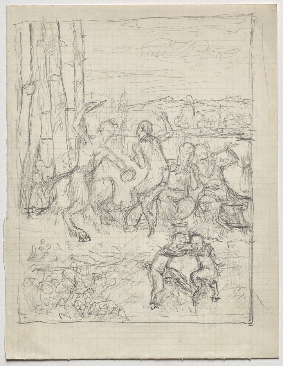 رقصة Fauns بواسطة فرانز فون ماتش