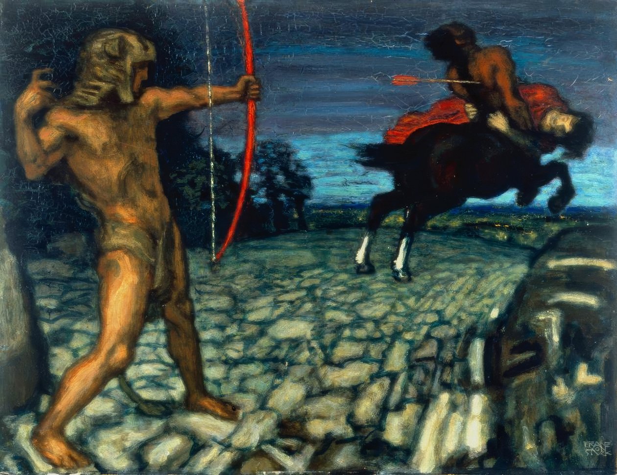 هرقل ونيسوس بواسطة فرانز فون ستاك