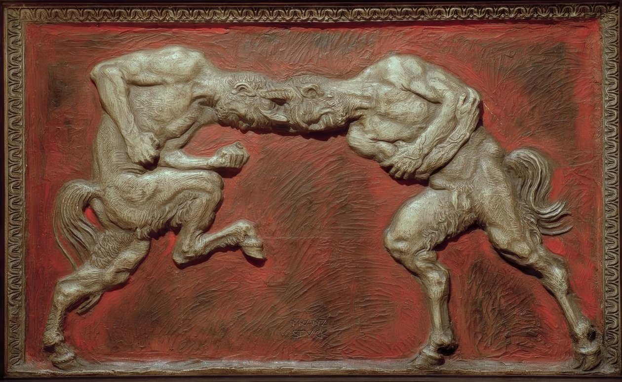 محاربة fauns بواسطة فرانز فون ستاك