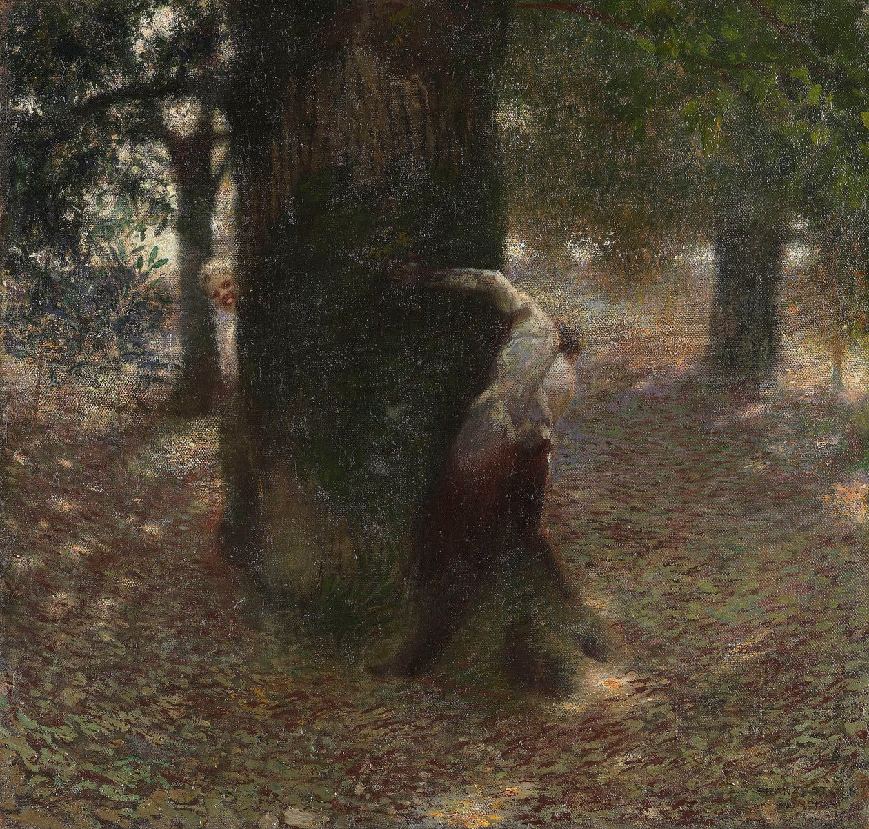 المضايقة ، 1889. بواسطة فرانز فون ستاك