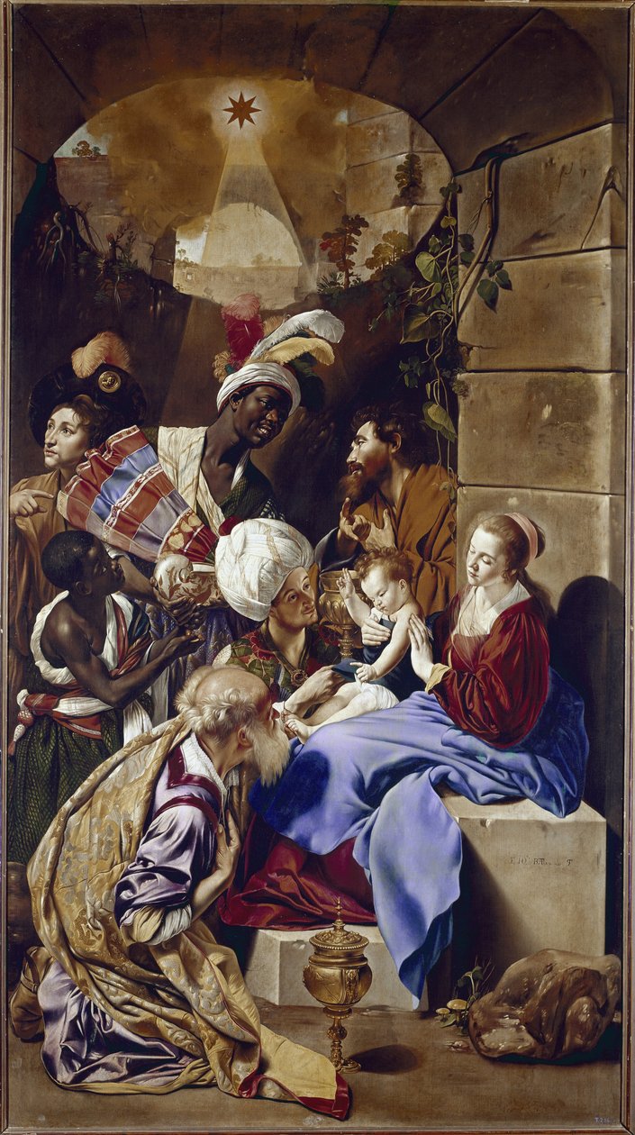 العشق من المجوس. (زيت على قماش ، حوالي 1610) بواسطة فراي خوان باتيستا ماينو أو ماينو
