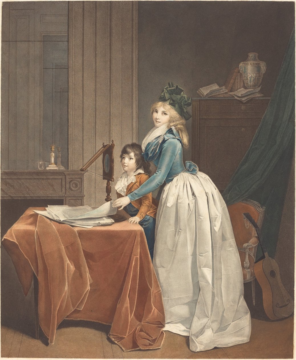 العارض البصري حوالي 1793 (الحفر والغسيل) بواسطة فريديريك كازناف