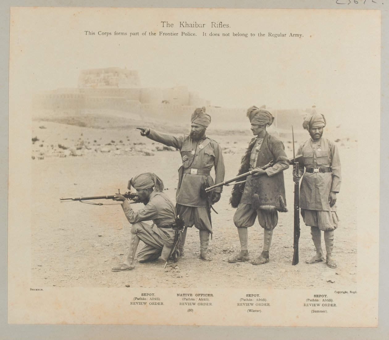 بنادق خيبر ، 1900 حوالي عام بواسطة فريد بريمنر