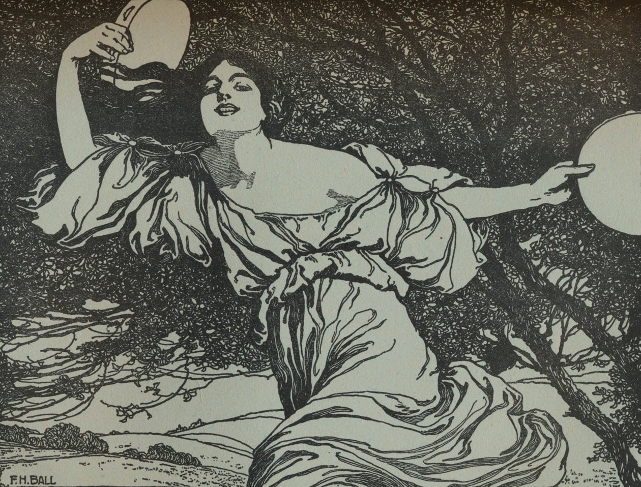 باتشانتي ، القرن 20 م 1914-1915 بواسطة فريد هامرسلي بول