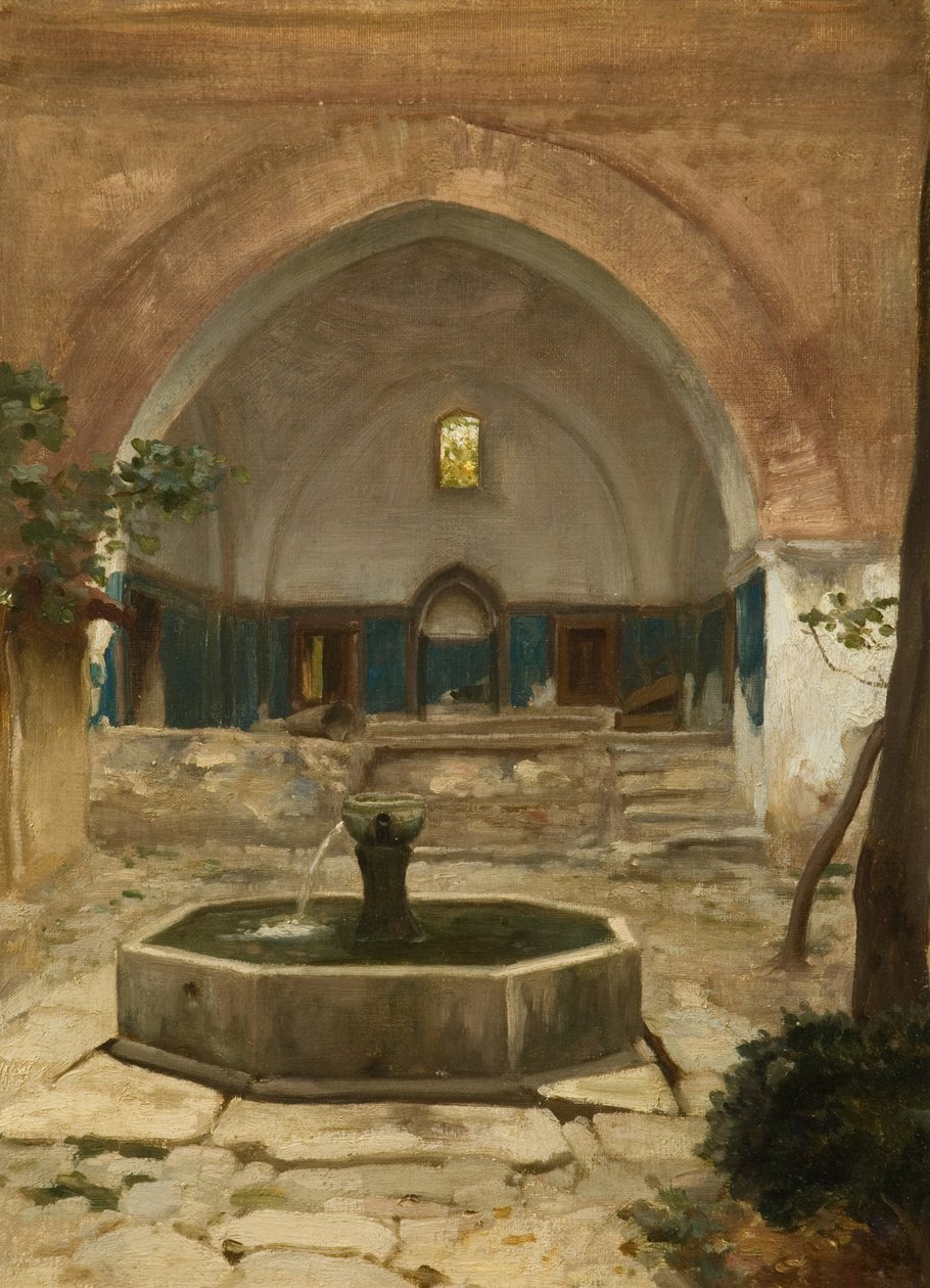 المسجد المدمر ، بروساي ، 1867 بواسطة فريدريك ليتون