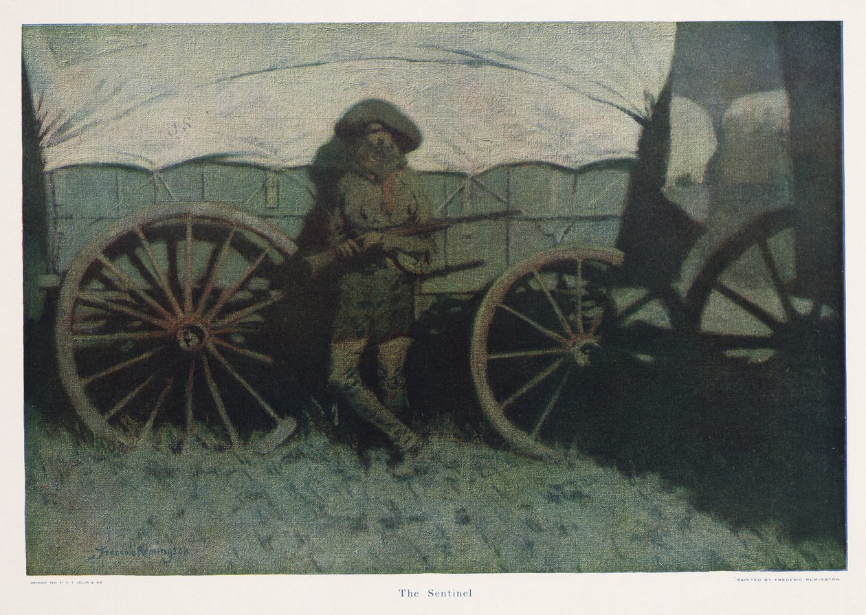 الحارس ، حانة. 1909 بواسطة فريدريك ريمنجتون