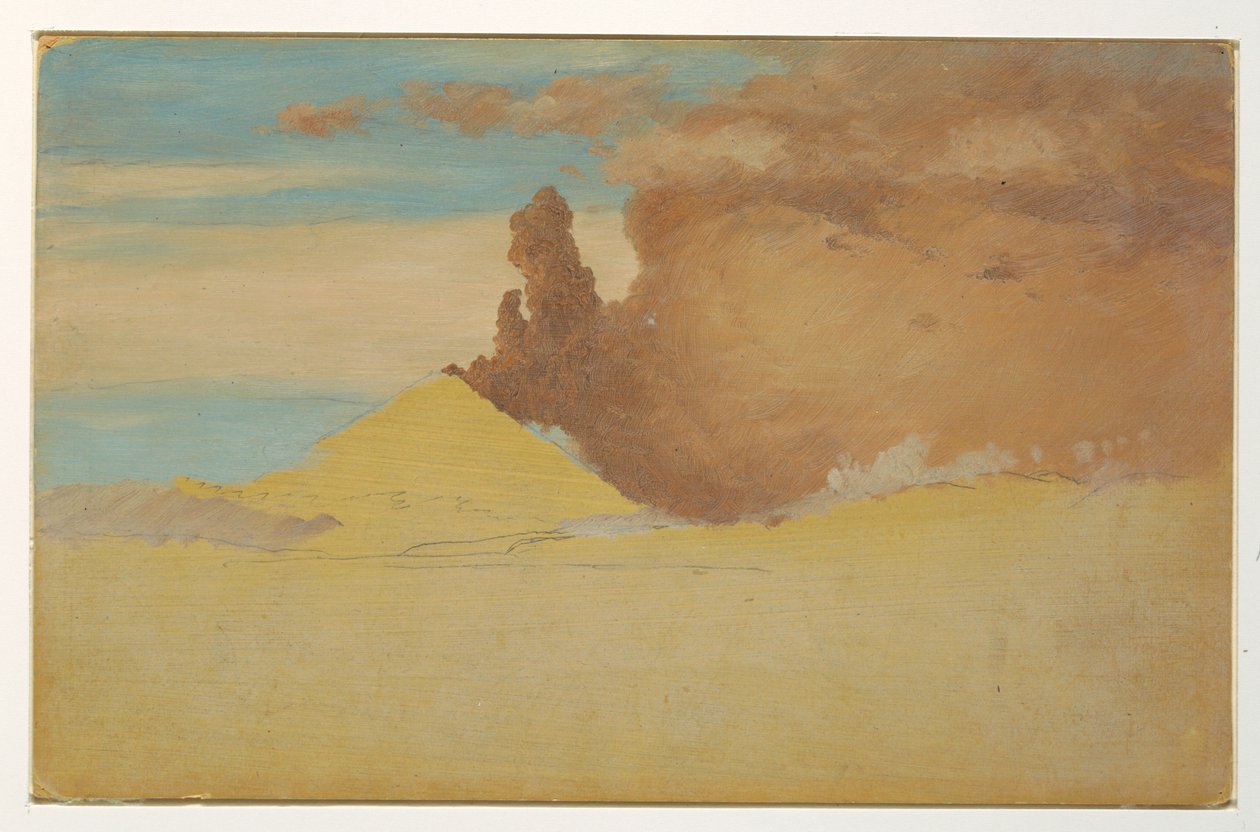دراسة Cotopaxi Erupting بواسطة كنيسة فريدريك إدوين