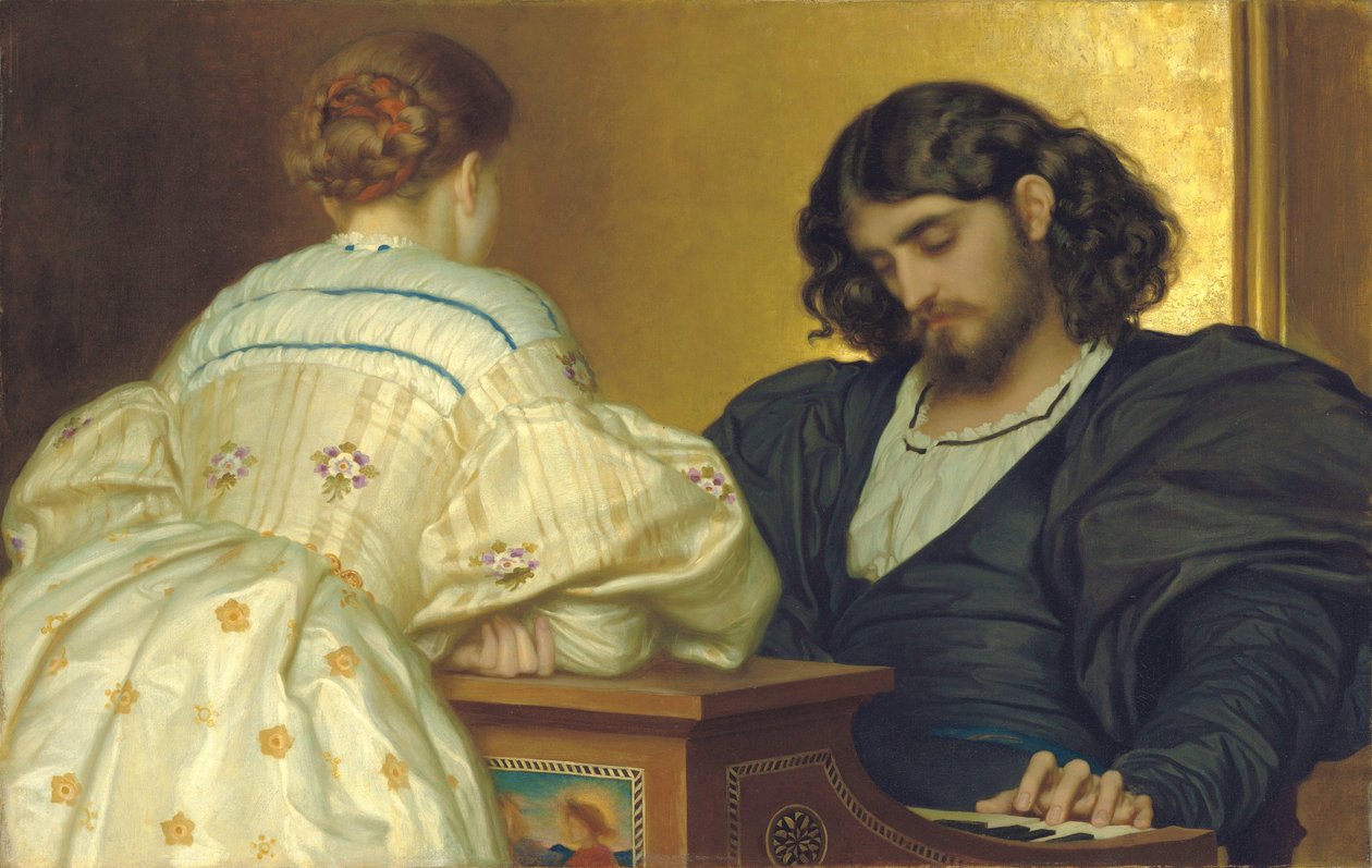 Golden Hours by Leighton, Frederic بواسطة فريدريك ليتون