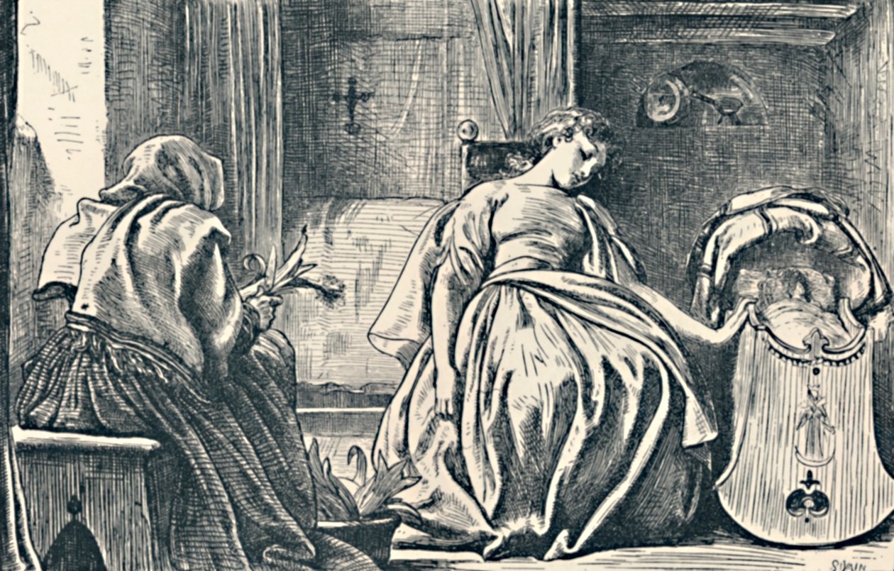 تيسا في المنزل. من جورج إليوتس رومولا ، 1862-63 ، 1923 بواسطة فريدريك ليتون