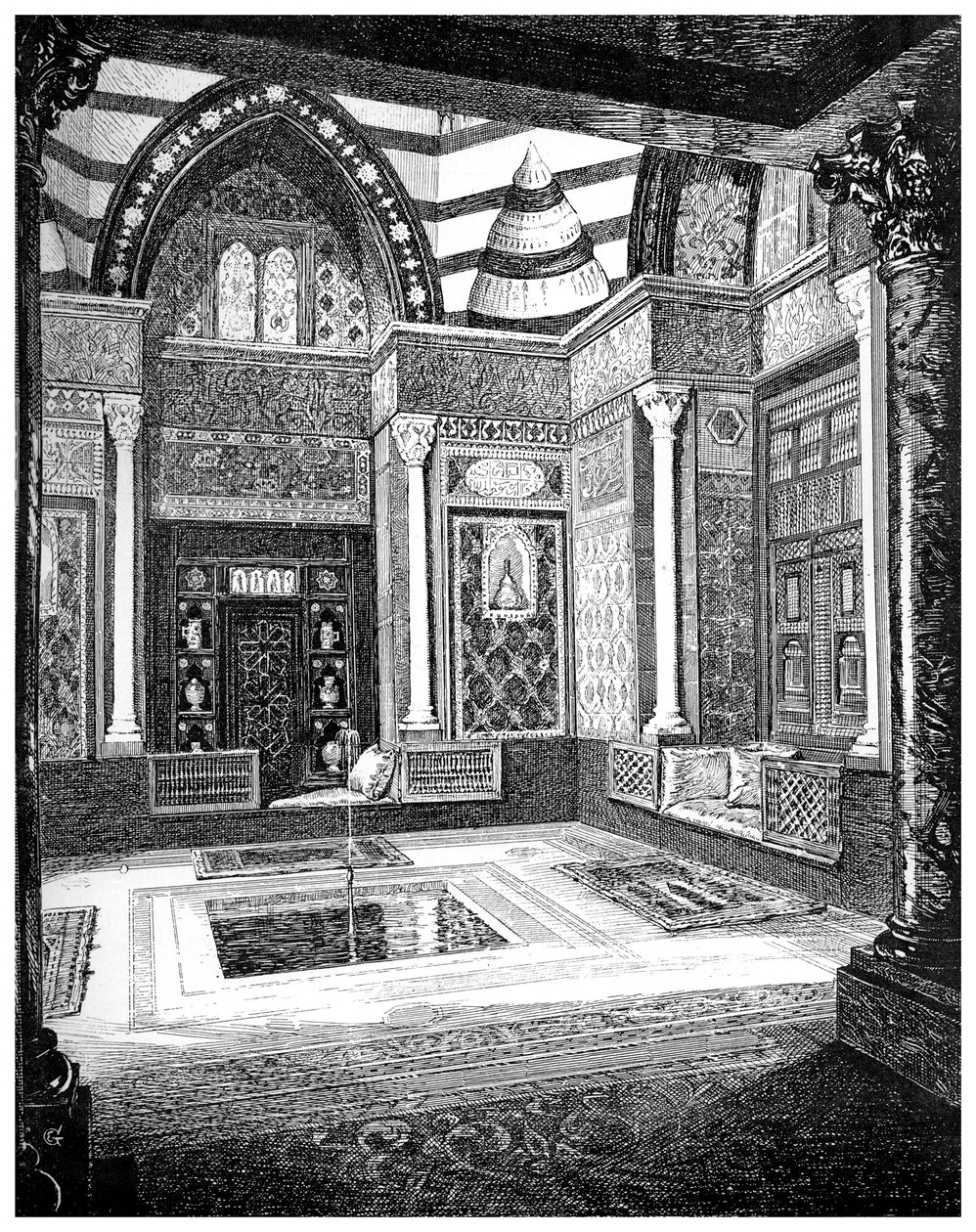 القاعة العربية ، c1880-1882 بواسطة فريدريك ليتون