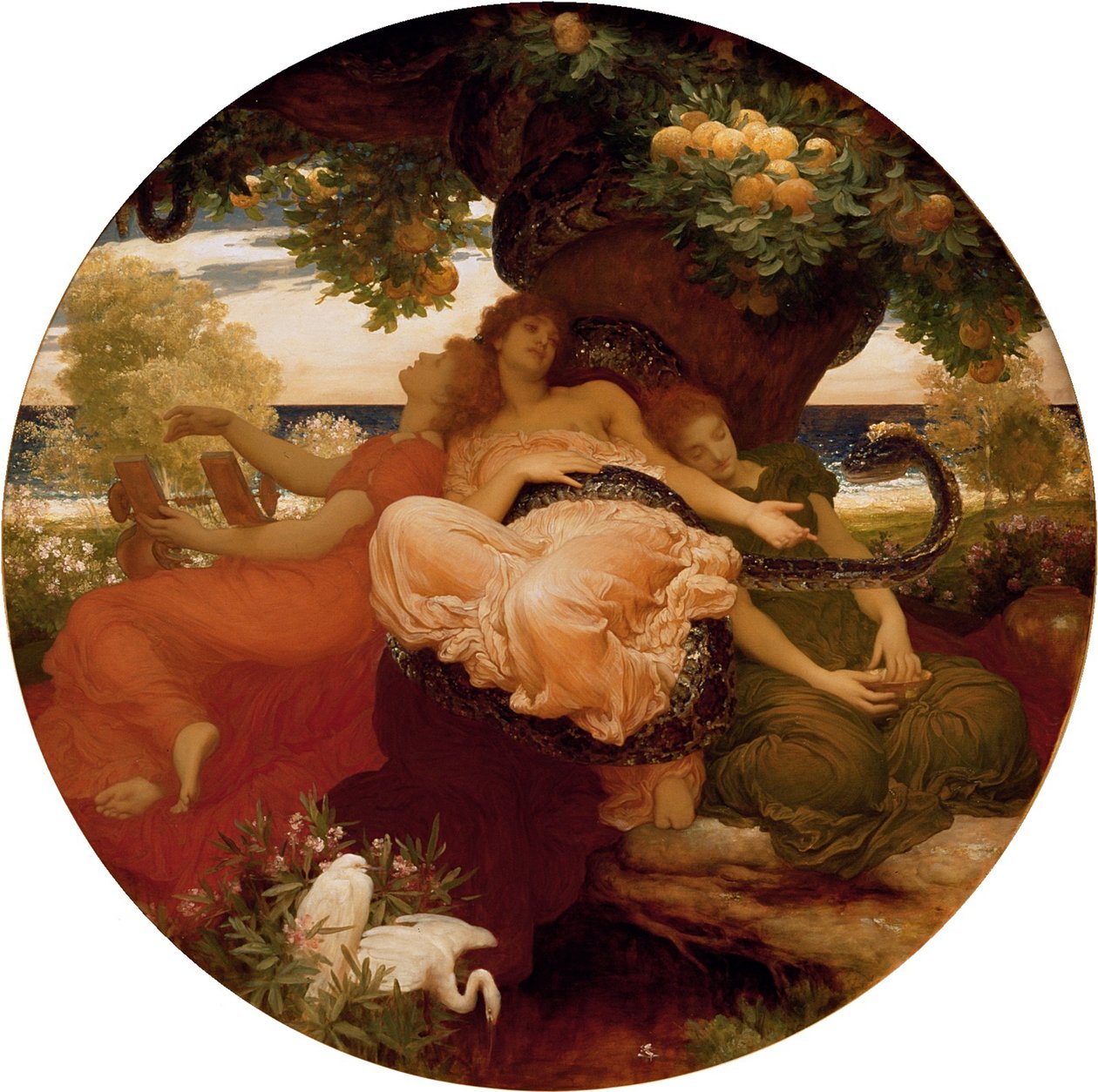 حديقة Hesperides ، حوالي 1892 بواسطة فريدريك ليتون