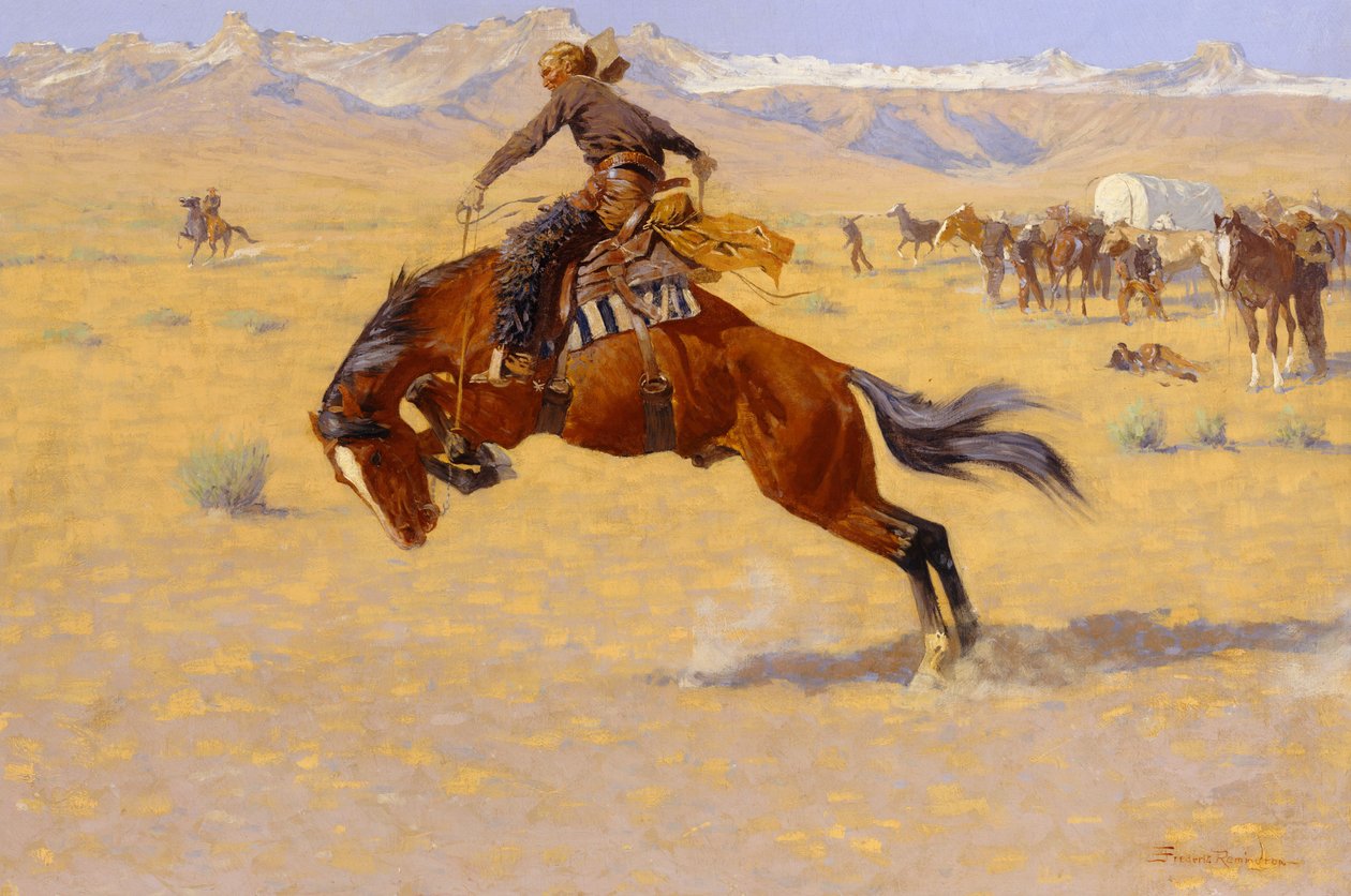 صباح بارد على المدى ، ج 1904 بواسطة فريدريك ريمنجتون
